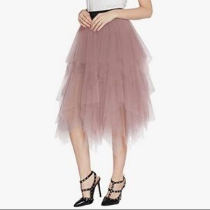 Final Price - Urban Coco Multi-tier Mesh Tulle Skirt